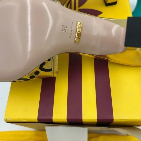 Women’s Gucci X Adidas slide sandal size 39 made in Italy - Picture 7 of 9